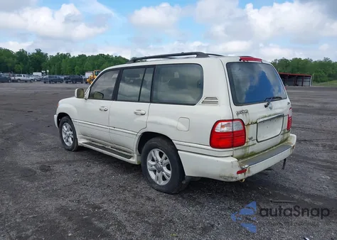 2001 Lexus Lx 470 из США, поврежденный, VIN JTJHT00W613506010